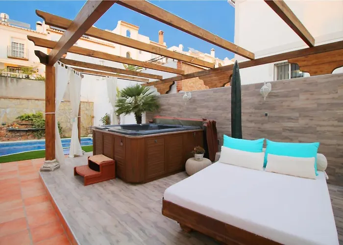 Maite With Pool And Hot Tub Spainsunrentals 1057